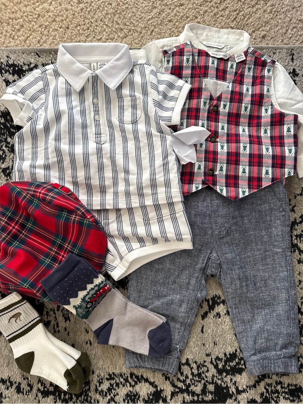 NWT Janie and Jack Boys Bundle